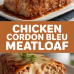 Chicken Cordon Bleu Meatloaf
