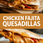 Chicken Fajita Quesadillas