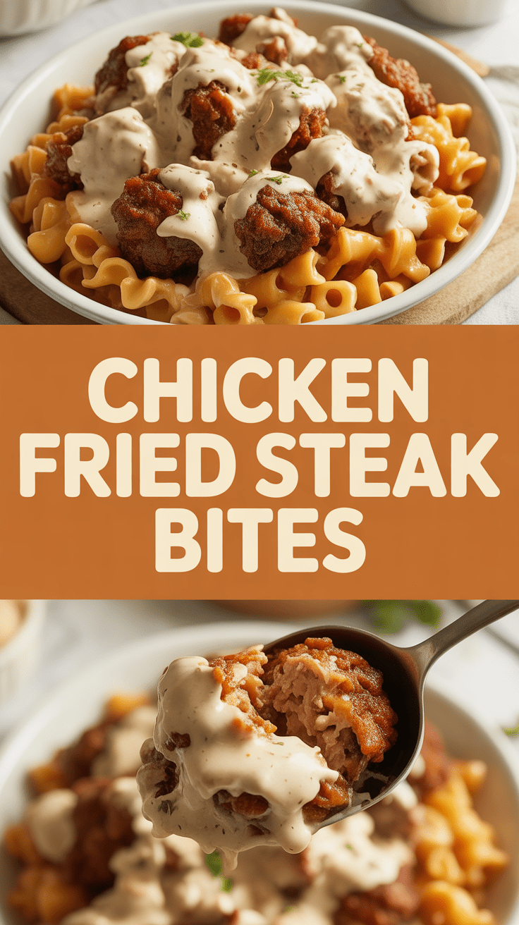 Chicken Fried Steak Bites