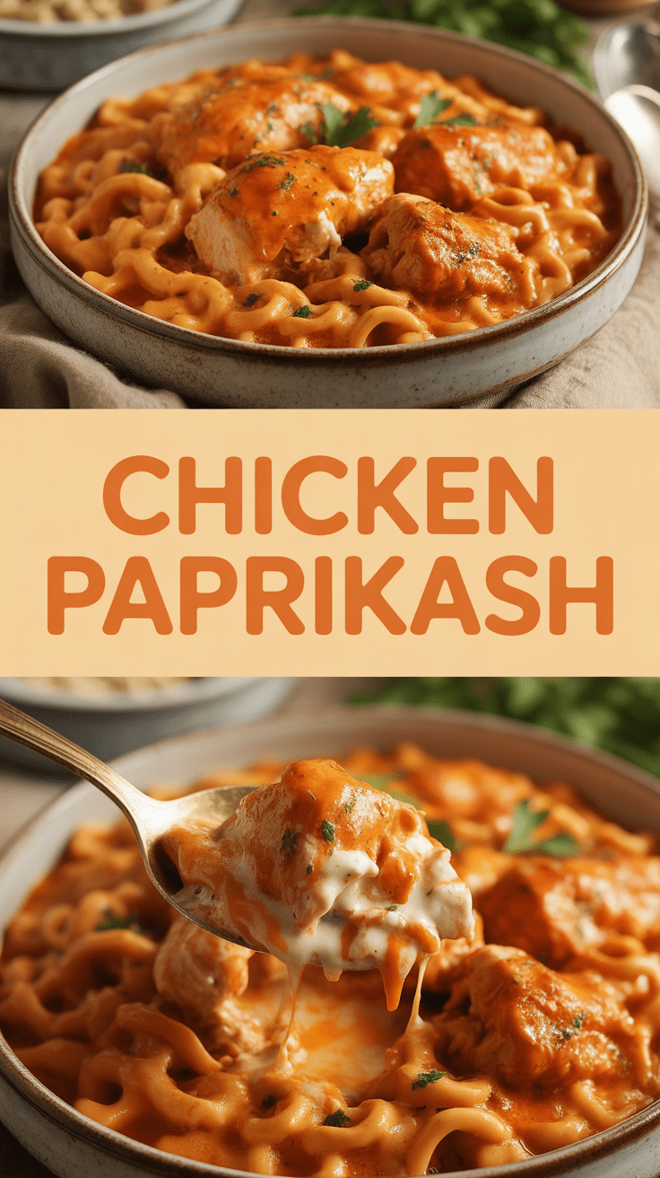 Chicken Paprikash