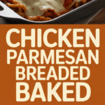 Chicken Parmesan Breaded Baked