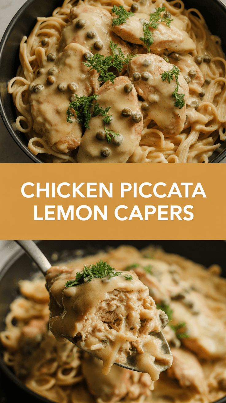 Chicken Piccata Lemon Capers