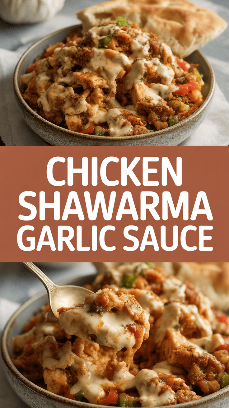 Chicken Shawarma Garlic Sauce