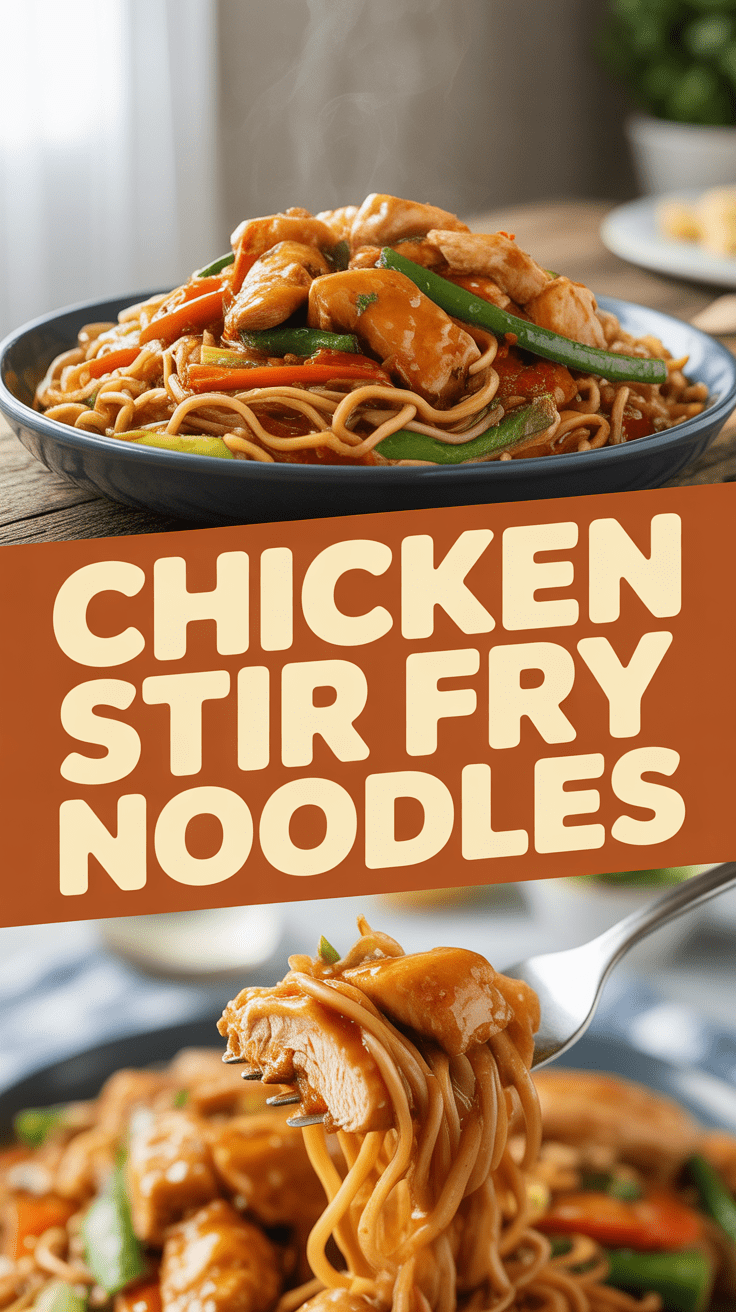 Chicken Stir Fry Noodles