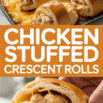 Chicken Stuffed Crescent Rolls