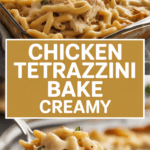 Chicken Tetrazzini Bake Creamy