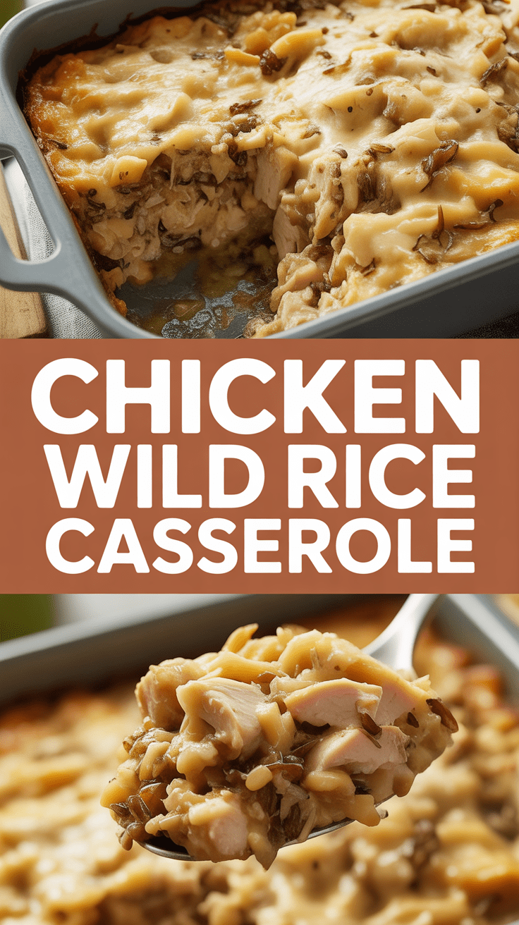 Chicken Wild Rice Casserole