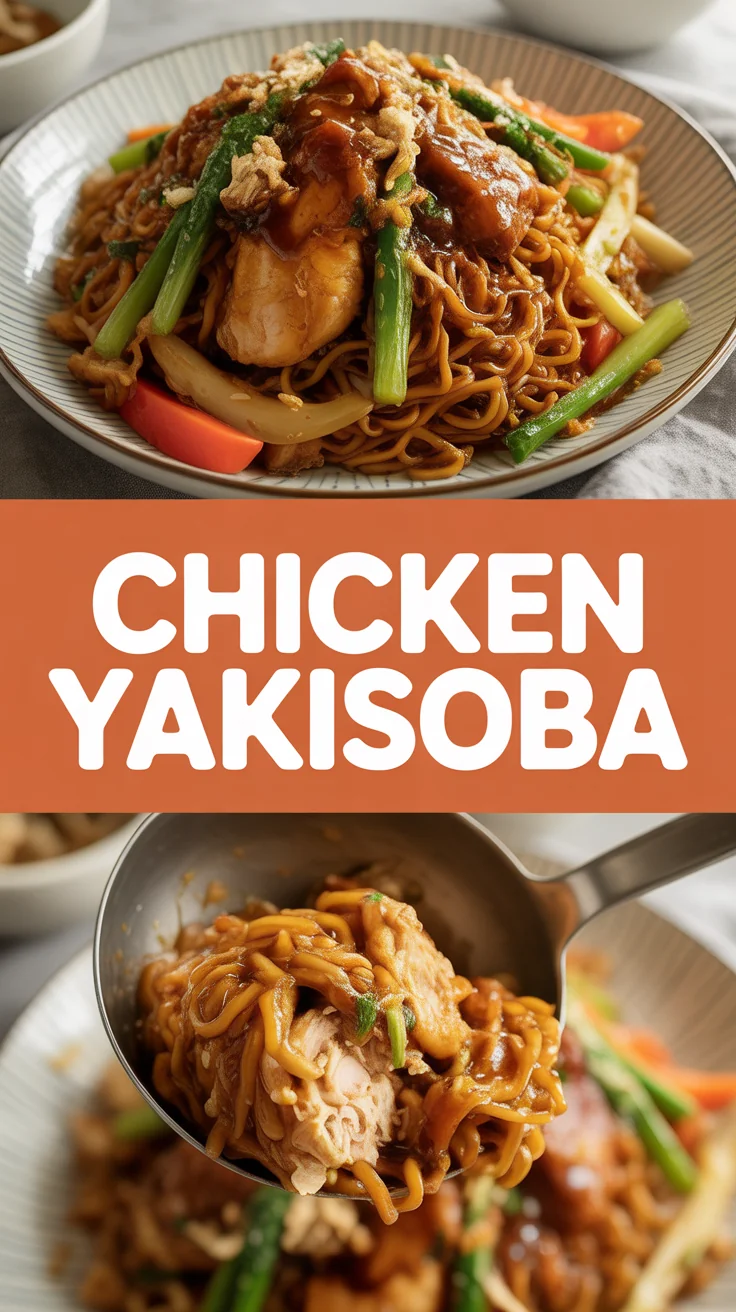 Chicken Yakisoba