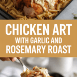 Chicken art with garlic and rosemary roast Chicken art with garlic and rosemary roast