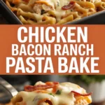 Chicken bacon ranch pasta bake Chicken bacon ranch pasta bake