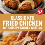 Classic KFC Fried Chicken with Crispy Golden Coating Classic KFC Fried Chicken with Crispy Golden Coating