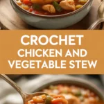 Crochet Chicken and Vegetable Stew