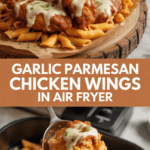 Garlic Parmesan Chicken Wings in Air Fryer