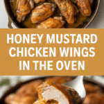 Honey Mustard Chicken Wings in the Oven