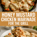 Honey mustard chicken marinade for the grill