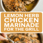 Lemon Herb Chicken Marinade for the Grill