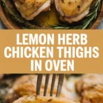 Lemon Herb Chicken Thighs in Oven Lemon Herb Chicken Thighs in Oven