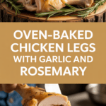 Oven-Baked Chicken Legs with Garlic and Rosemary